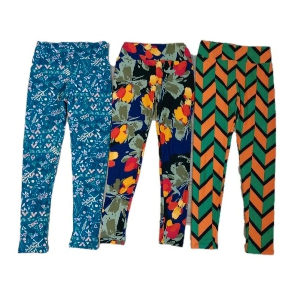 LuLaRoe New Without Tags Womens Leggings Bundle One Size Buttery Soft